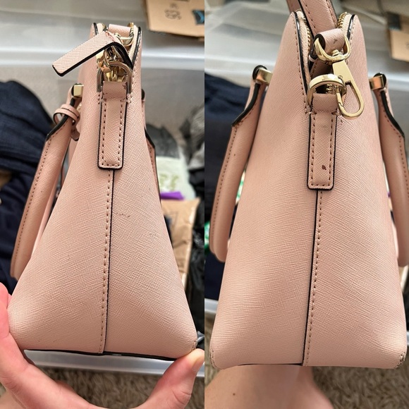 Kate spade blush pink satchel purse - Picture 9 of 11
